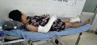 Thai phụ bị chồng đánh gãy tay chân, vỡ nền sọ bất ngờ trốn viện ra nghĩa trang