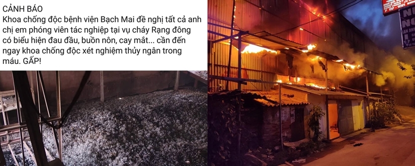 Thông tin Bệnh viện Bạch Mai tổ chức khám sức khỏe cho PV tác nghiệp vụ cháy Cty Rạng Đông là không chính xác.
