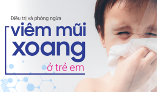 Điều trị và phòng ngừa viêm mũi xoang ở trẻ em