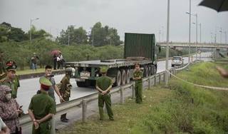 Diễn biến mới vụ container tông Innova đi lùi trên cao tốc Hà Nội - Thái Nguyên