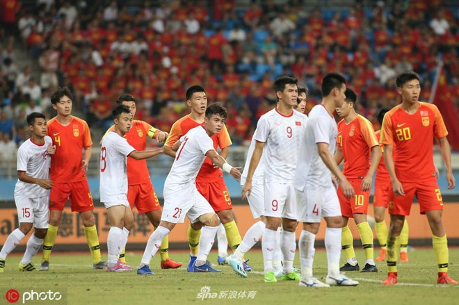 Cầu thủ Trung Quốc vẫn nói cứng dù thua toàn diện trước U22 Việt Nam