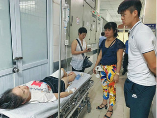 CLB Hà Nội chịu hoàn toàn chi phí điều trị cho nữ CĐV bị thương