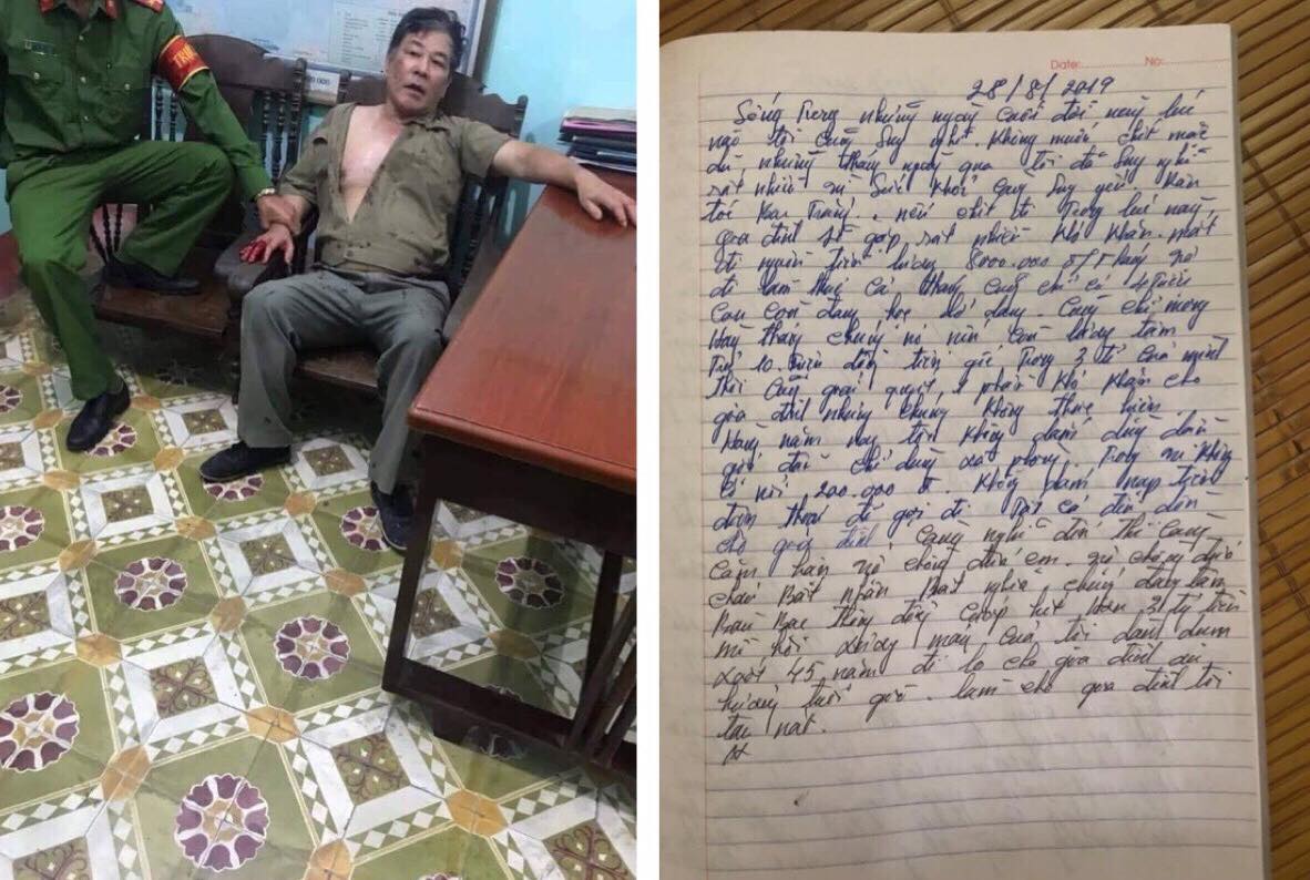 Con trai kẻ sát hại gia đình em gái ở Thái Nguyên: 'Tôi cầm và đăng tải nhật ký của bố lên mạng'
