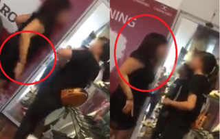 Phẫn nộ clip chủ shop giày chửi bới, dọa dẫm và đánh nữ sinh đến đòi lương