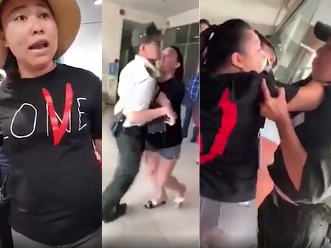 thông tin mới nhất vụ nữ công an lăng mạ nhân viên sân bay Tân Sơn Nhất
