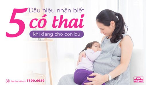 có thai khi cho con bú