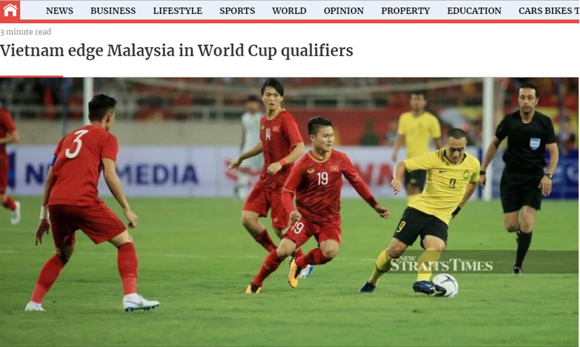 Báo Malaysia đưa Việt Nam lên mây, trở mặt với đội nhà sau trận thua