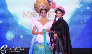 Hoàng Hạnh nhận giải đồng trang phục dân tộc ở Hoa hậu Trái Đất