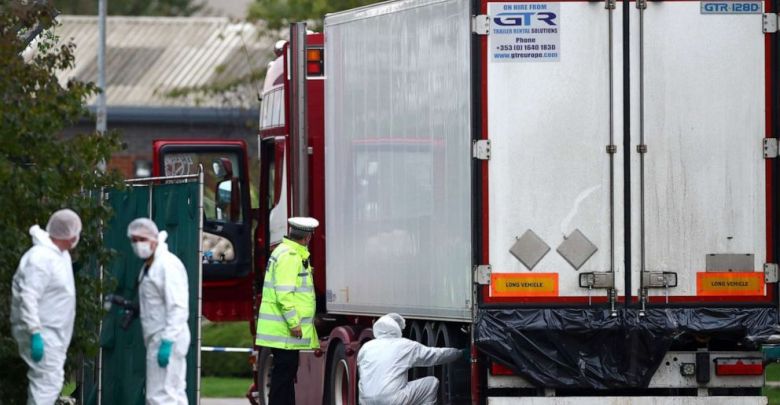 39 người tử vong trong container ở Anh đều là người Việt Nam