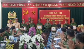 Công an Nam Định khen thưởng 6 tập thể, 26 cá nhân có thành tích xuất sắc