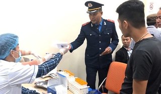 Phát hiện tài xế xe khách tuyến Nghệ An - Hà Nội dương tính với chất ma tuý