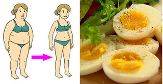 Giảm hơn 10kg trong 2 tuần nhờ chế độ ăn kiêng với trứng luộc