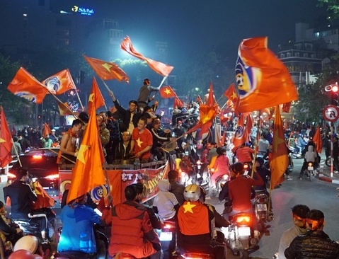 Hàng triệu CĐV không ngủ mừng U22 Việt Nam vô địch SEA Games 30