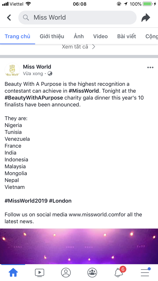 Lương Thuỳ Linh lọt Top 10 dự án Nhân ái hay nhất Miss World 2019