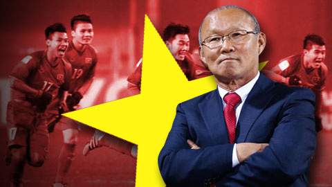 HLV Park Hang Seo là huyền thoại của bóng đá Việt Nam sau những chiến tích vang dội