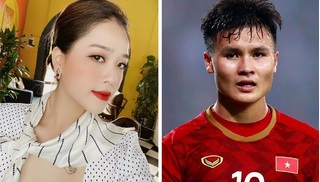 Nhan sắc 'không vừa' của hot girl Nghệ An được Quang Hải nhắn 'Anh thương vợ'