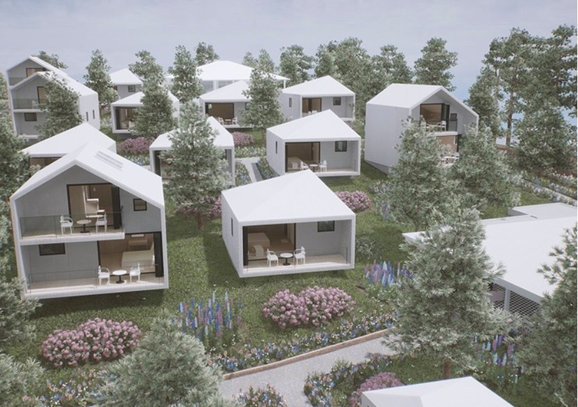 Mãn nhãn với Resort gồm 16 căn villa trên đồi ở Đà Lạt của Lý Nhã Kỳ