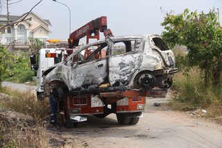 Vẫn đang truy bắt nghi can sát hại gia đình người Hàn Quốc rồi đốt xe ở TPHCM