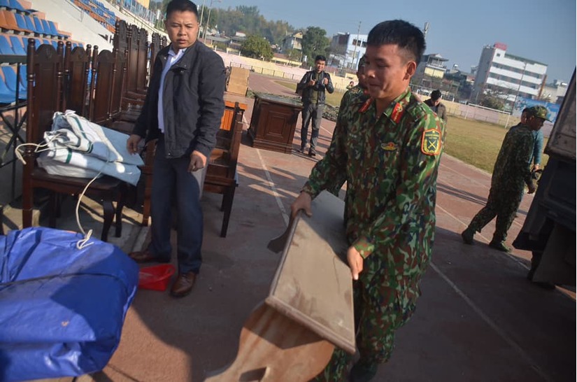 Cận cảnh nơi xét xử công khai vụ nữ sinh giao gà bị sát hại ở Điện Biên