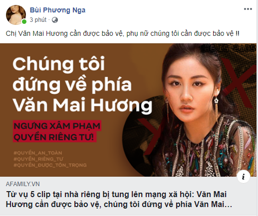 Sao Việt nói gì về việc Văn Mai Hương bị lộ clip nhạy cảm 6
