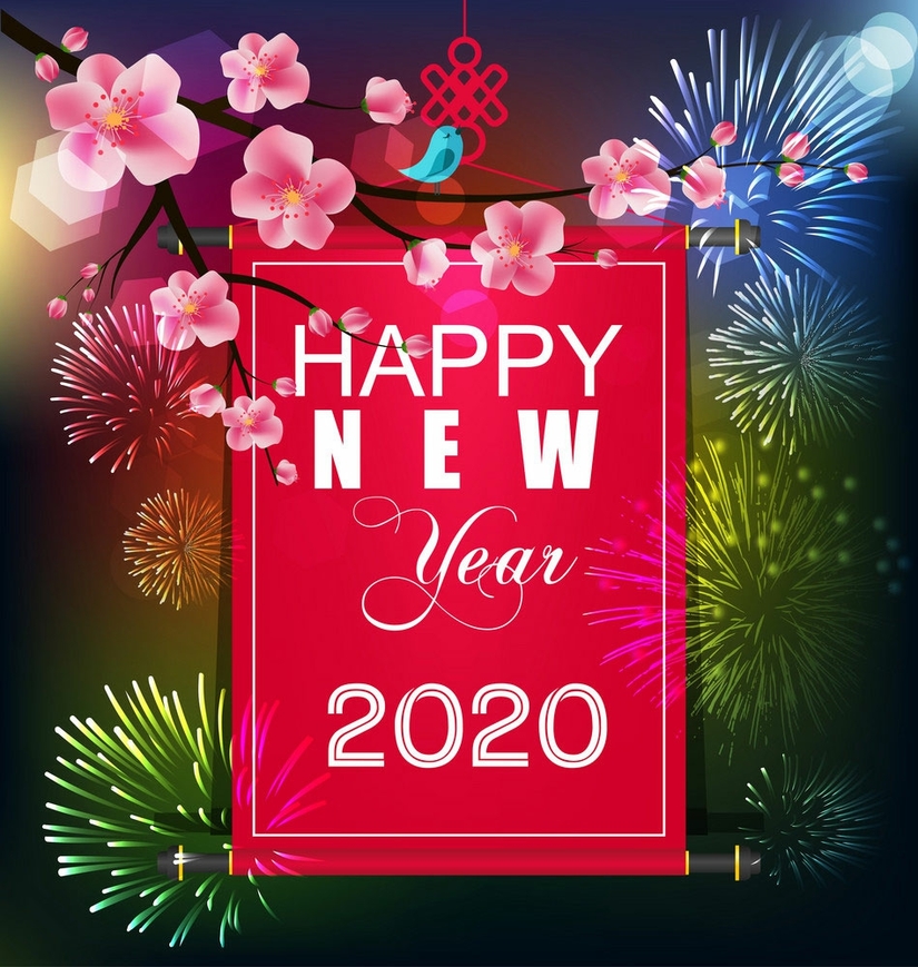 Lời chúc mừng năm mới - Tết Dương Lịch 2020 bằng tiếng Anh gửi đến bạn bè, đối tác , khách hàng : 