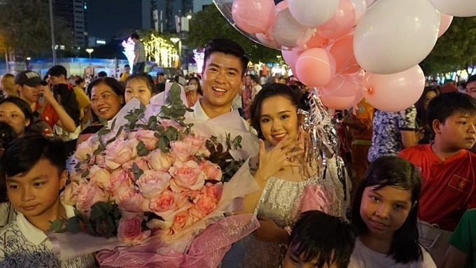 Duy Mạnh bị vợ Văn Quyết bóc phốt khi đi chụp ảnh cưới3