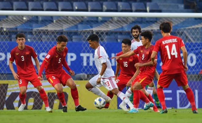 U23 Việt Nam như được đá trên sân nhà trận gặp U23 Jordan