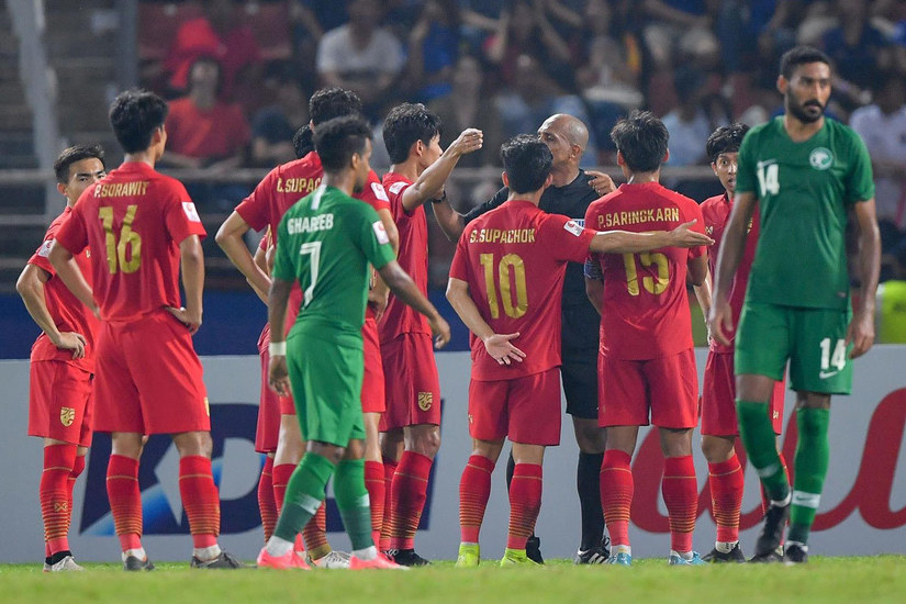AFC trả lời Thái Lan vụ khiếu nại trọng tài ở U23 châu Á