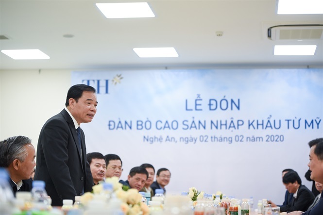 Bộ trưởng Nguyễn Xuân Cường: 'Tập đoàn TH đã viết nên câu chuyện kỳ tích'