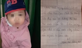Bé gái 1 tuổi bị bỏ rơi trong đêm mưa rét kèm tâm thư của người mẹ