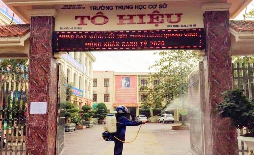 Hải Phòng lại cho học sinh nghỉ học để phòng chống dịch