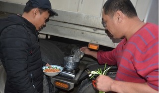 Hàng trăm lái xe container vất vả bám trụ ở cửa khẩu do dịch corona