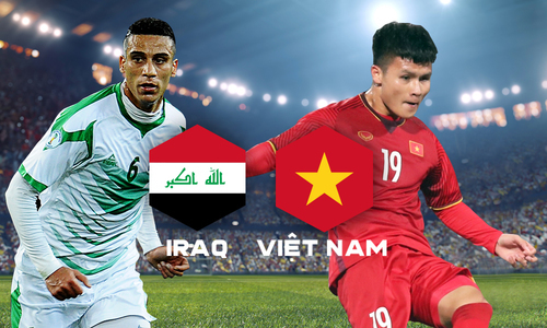 Trận giao hữu giữa Việt Nam và Iraq 