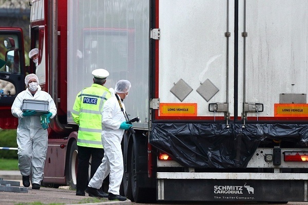 Công bố nguyên nhân 39 người Việt thiệt mạng trong container ở Anh