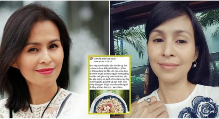 Vợ cũ Huy Khánh bị phạt 12,5 triệu đồng vì tung tin đồn thật thiệt về tỏi Lý Sơn