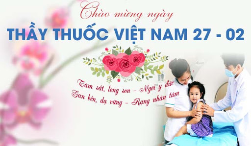 Hình ảnh chúc mừng ngày thầy thuốc Việt Nam 27/2/2024 hay ý nghĩa nhất