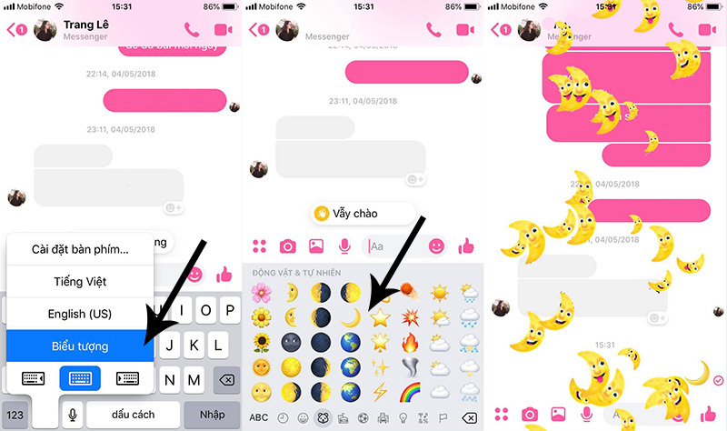 Sau khi cập nhật lên phiên bản mới nhất, hãy mở ứng dụng Messenger lên