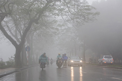 Dự báo thời tiết khu vực thủ đô Hà Nội ngày 19/3/2020