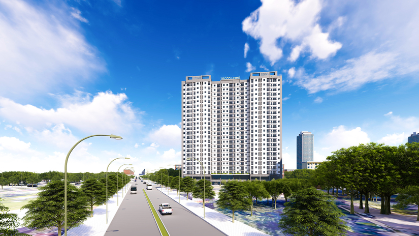Dự án Tecco Home ở vị trí “đất vàng” ngay mặt tiền ĐT 473 cạnh vòng xoay An Phú thuộc phường An Phú, thành phố Thuận An, tỉnh Bình Dương 