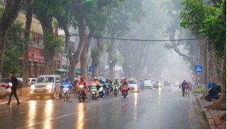 Tin tức thời tiết ngày 28/3/2020: Hà Nội có mưa rào trên diện rộng