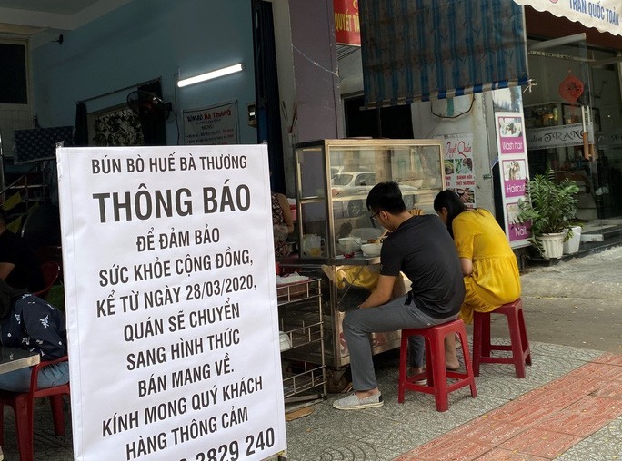 Tạm dừng hoạt động buôn bán hàng ăn qua mạng tại Đà Nẵng