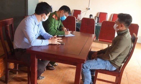 1 người tại Nghệ An bị xử phạt vì không đeo khẩu trang và thách thức thằng nào dám phạt tao
