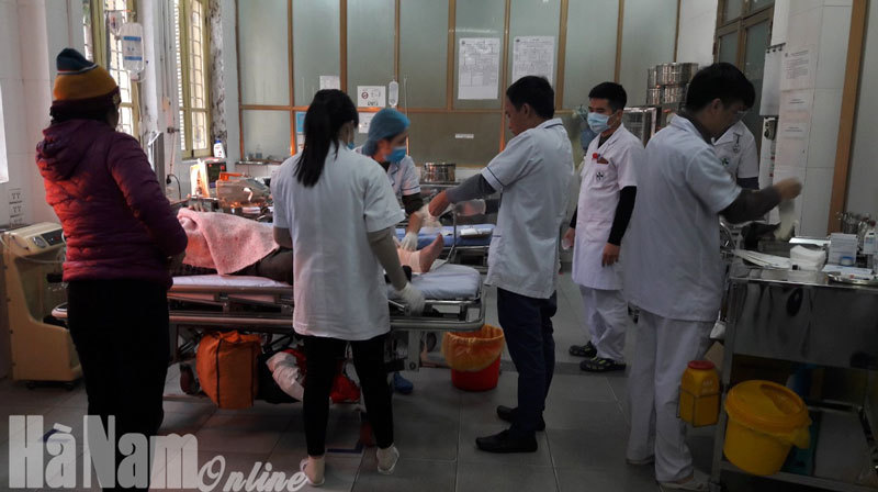 Phong tỏa khoa nội tiêu hóa Bệnh viện Đa khoa Hà Nam