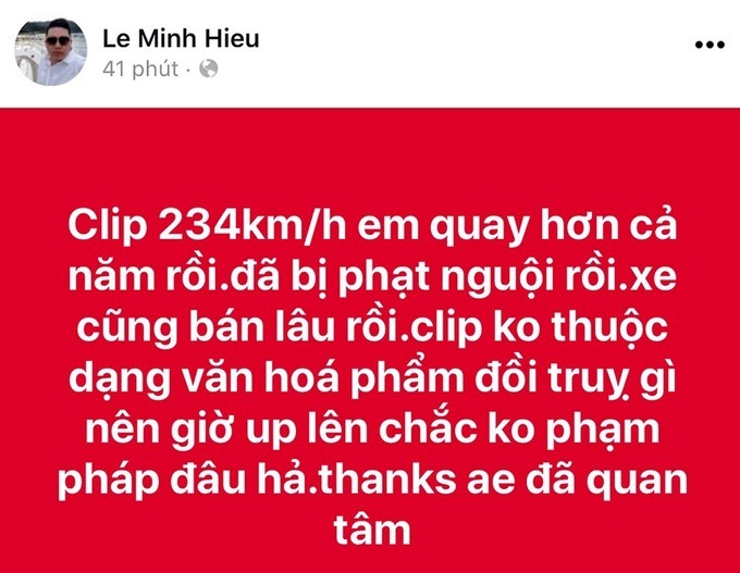 Tài xế Mercedes phóng 'bạt mạng' 234km/h trên cao tốc lên tiếng bất ngờ