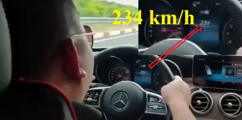 Lời khai của tài xế Mercedes phóng 234 km/h trên cao tốc