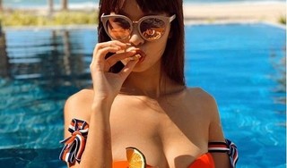 Siêu mẫu Hà Anh và em gái diện bikini khoe đường cong nóng bỏng