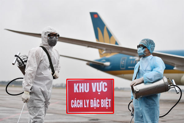 Đang trên đường bay đến Việt Nam, phi công được xác định dương tính với SARS-CoV-2