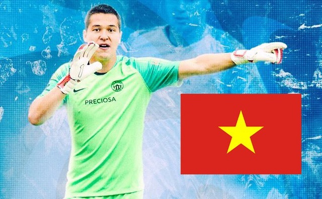 Thủ môn Filip Nguyễn mơ ước được khoác áo đội tuyển quốc gia Việt Nam