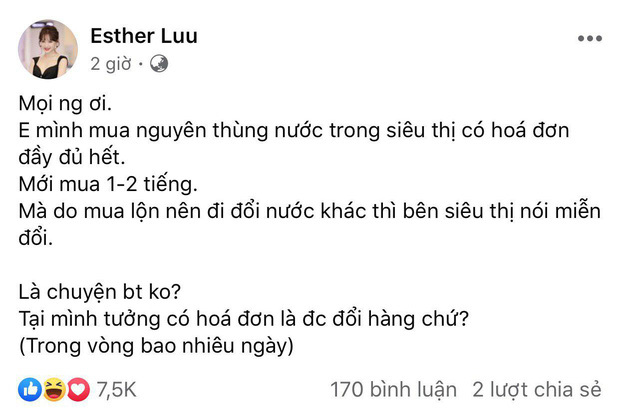 Hari Won gây tranh cãi về việc đổi trả hàng hóa ở siêu thị