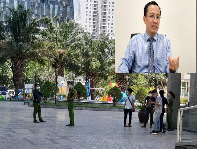 Cảnh sát 'đóng giả' tiến sĩ Bùi Quang Tín thực nghiệm hiện trường